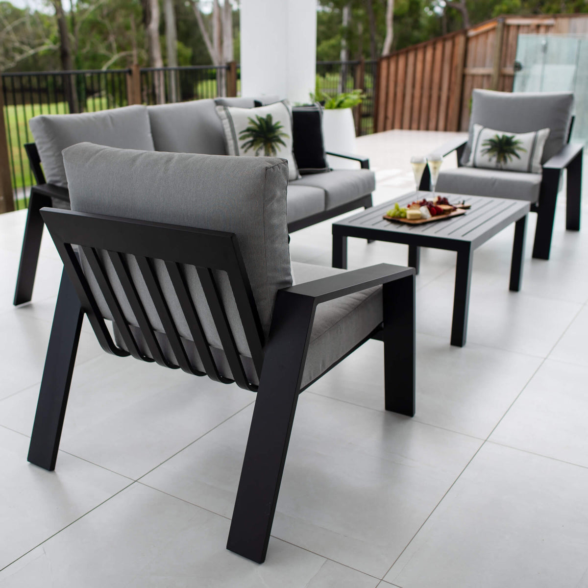 Monica 3 - 4pce - Outdoor Lounge Setting