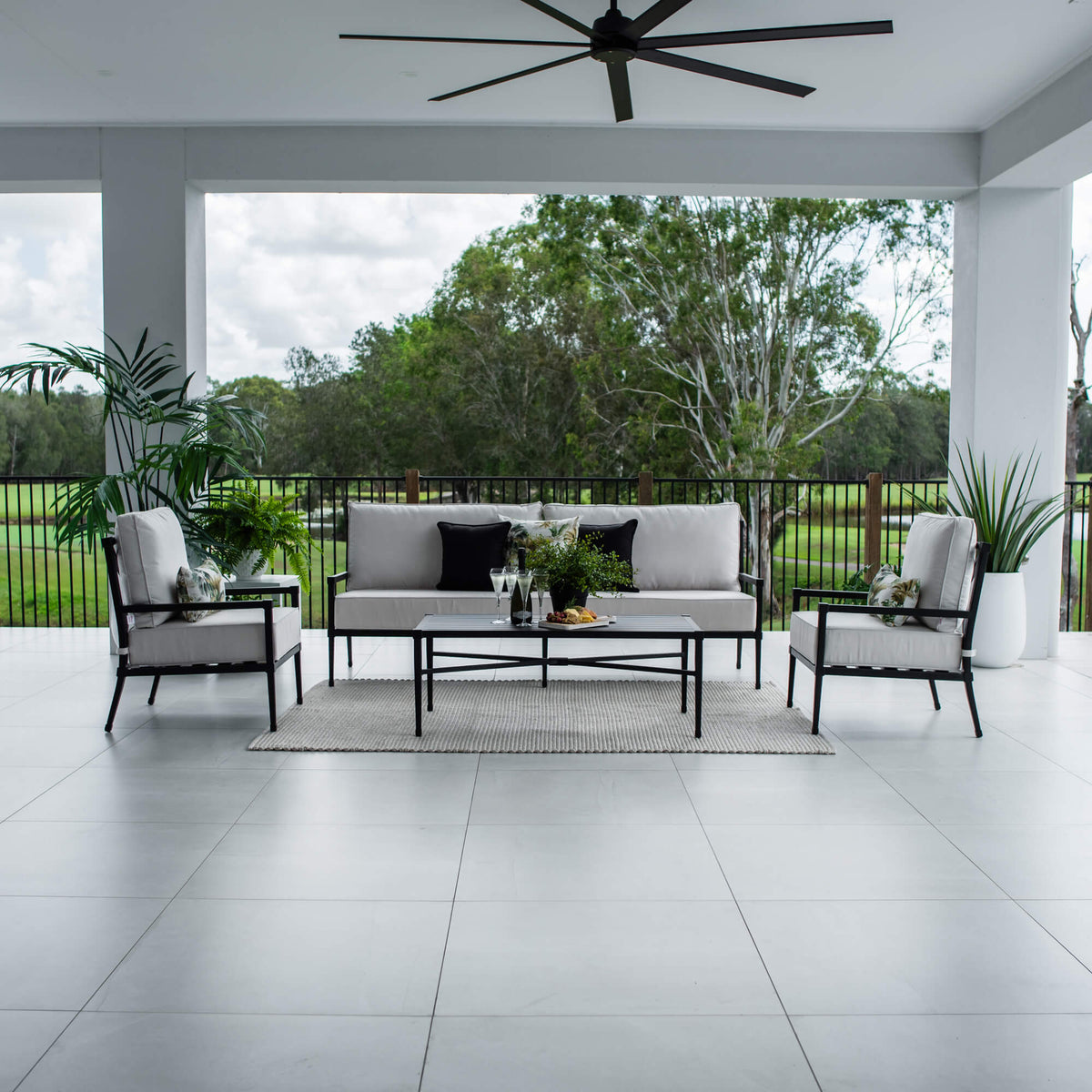 Odessa 3 - 4pce - Outdoor Lounge Setting