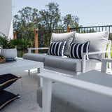 Peru Aluminium 2 - 4pce - Outdoor Lounge Setting