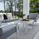 Peru Aluminium 3 - 4pce - Outdoor Lounge Setting