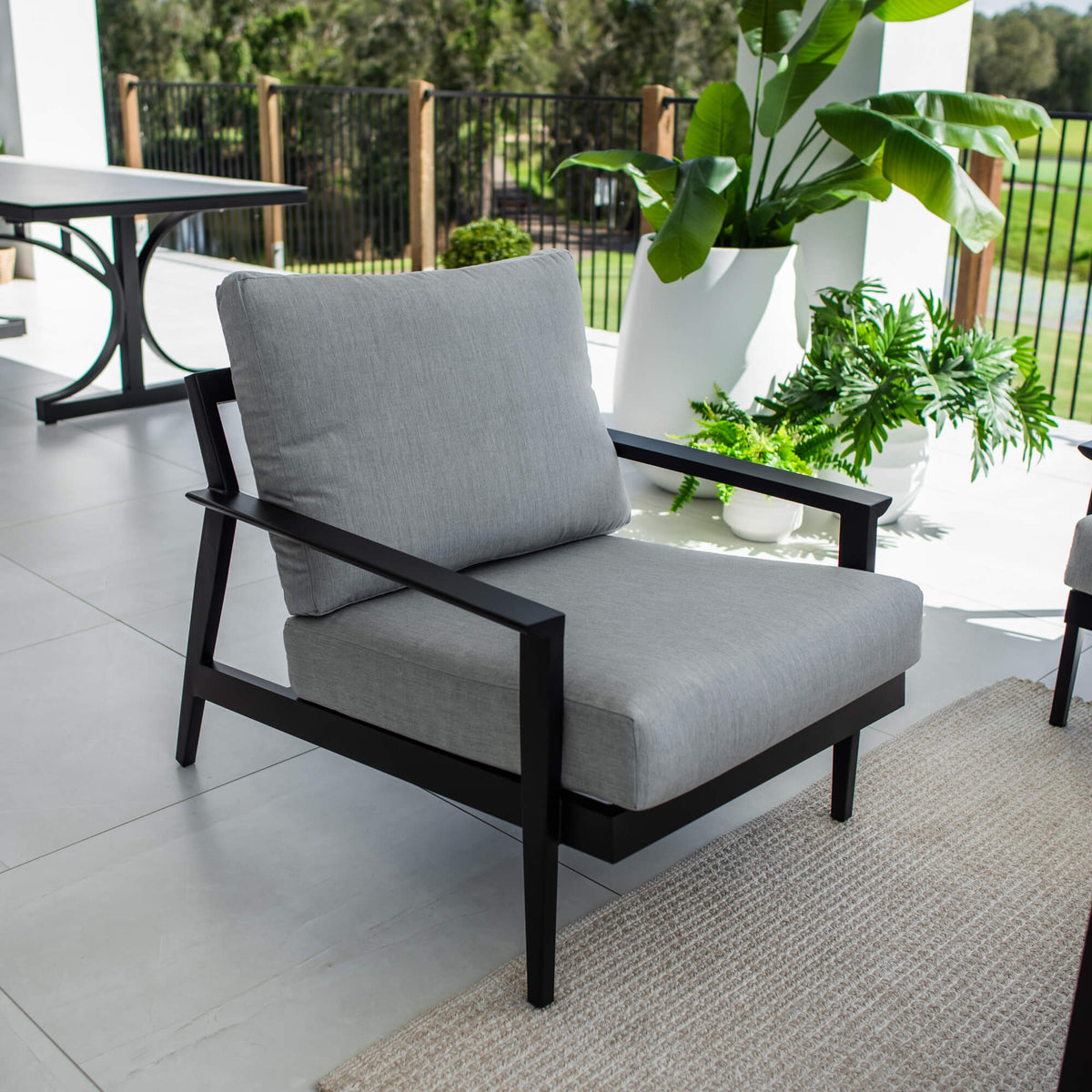 Peru Aluminium 3 - 4pce - Outdoor Lounge Setting