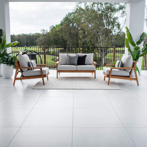 Peru Teak 2 - 3pce - Outdoor Lounge Setting