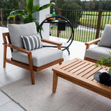 Peru Teak 2 - 4pce - Outdoor Lounge Setting