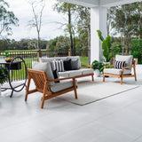 Peru Teak 3 - 3pce - Outdoor Lounge Setting