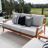 Peru Teak 3 - 3pce - Outdoor Lounge Setting