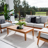 Peru Teak 3 - 4pce - Outdoor Lounge Setting