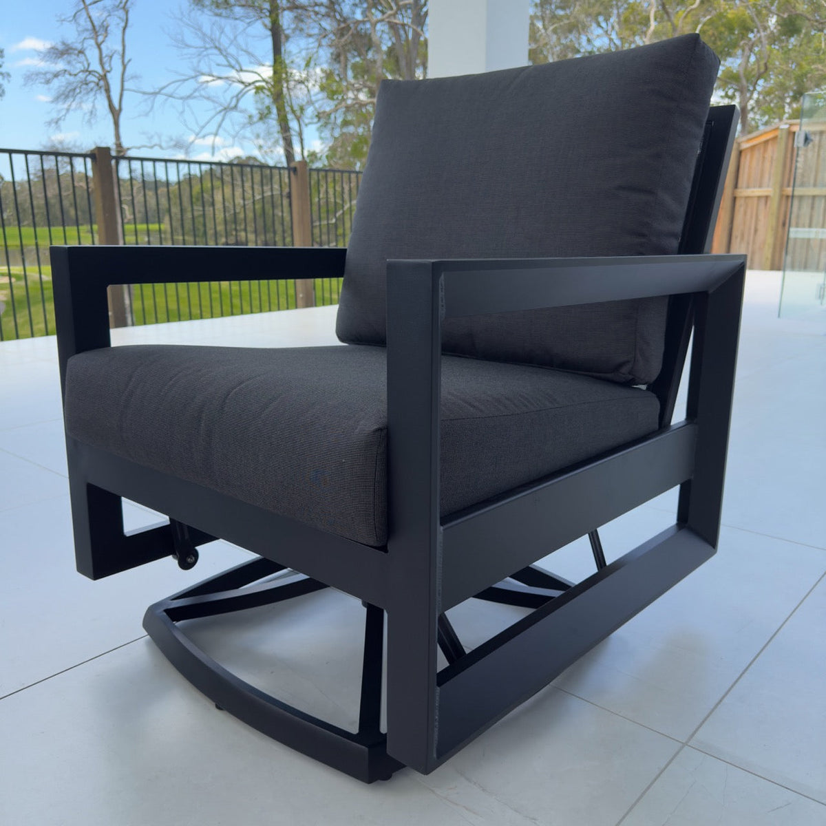 Taylah Swivel 3 - 4pce - Outdoor Lounge Setting