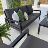 Taylah Swivel 3 - 4pce - Outdoor Lounge Setting