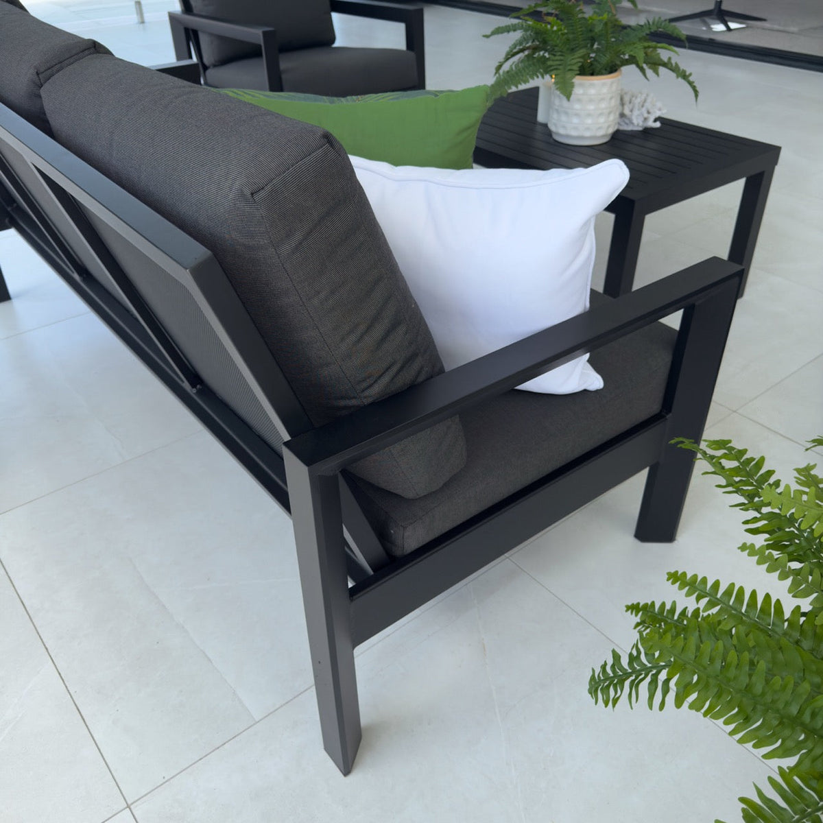 Taylah Swivel 3 - 4pce - Outdoor Lounge Setting