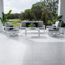 Taylah Swivel 3 - 4pce - Outdoor Lounge Setting