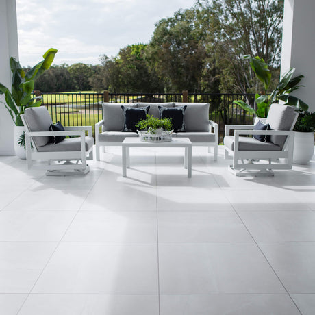 Taylah Swivel 3 - 4pce - Outdoor Lounge Setting
