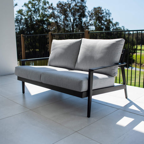 Peru Aluminium 2 Seater - Outdoor Lounge Single
