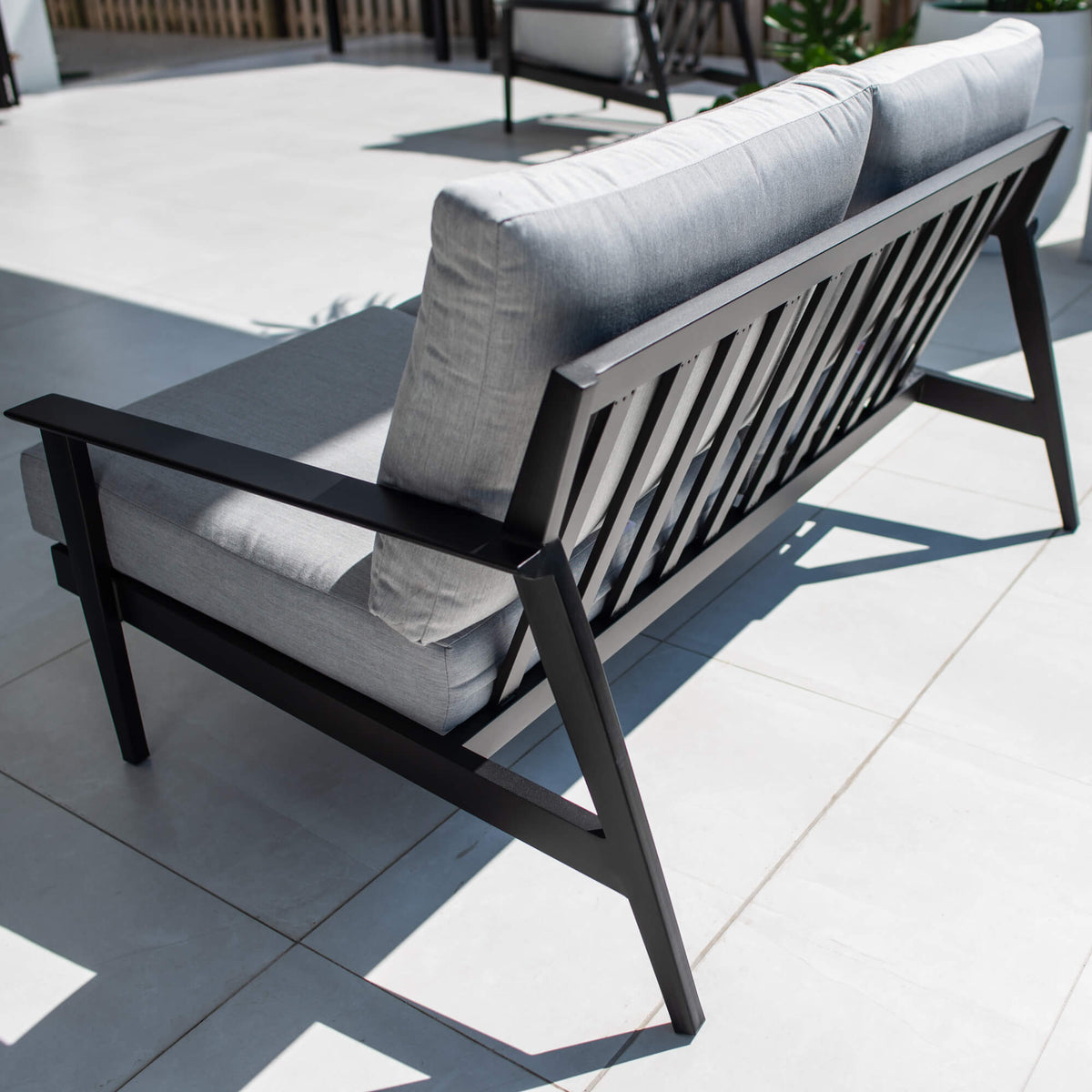 Peru Aluminium 2 Seater - Outdoor Lounge Single