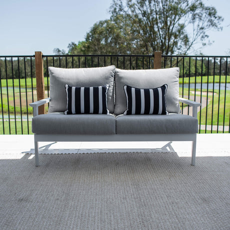 Peru Aluminium 2 Seater - Outdoor Lounge Single