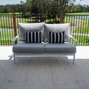 Peru Aluminium 2 Seater - Outdoor Lounge Single