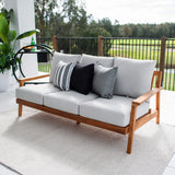 Peru Teak 3 Seater Sofa - Outdoor Lounge
