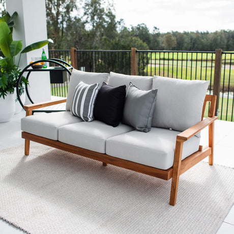 Peru Teak 3 Seater Sofa - Outdoor Lounge