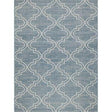 Jinju Blue Trellis Polypropylene - Outdoor Rug