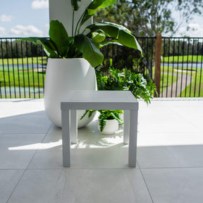Slat - (49x49) - Outdoor Side Table