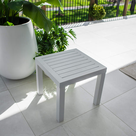 Slat - (49x49) - Outdoor Side Table