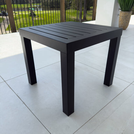 Slat - (49x49) - Outdoor Side Table
