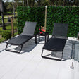 Byron Slat - 3pce - Outdoor Sun Lounge