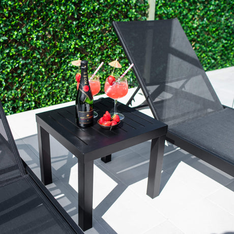 Byron Slat - 3pce - Outdoor Sun Lounge