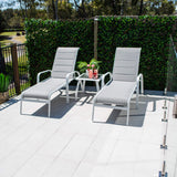 Leona Shelby - 3pce - Outdoor Sun Lounge
