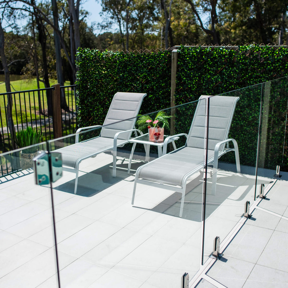 Leona Shelby - 3pce - Outdoor Sun Lounge