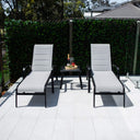 Leona Shelby - 3pce - Outdoor Sun Lounge