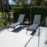 Leona Shelby - 3pce - Outdoor Sun Lounge