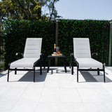 Leona Shelby - 3pce - Outdoor Sun Lounge