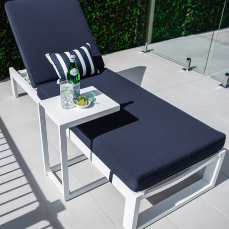 Milan Menzin w/Cushion  - Outdoor Sun Lounge