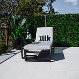 Milan Menzin w/Cushion  - Outdoor Sun Lounge
