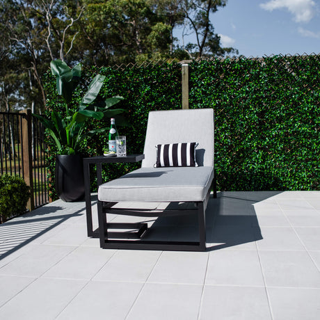 Milan Menzin w/Cushion  - Outdoor Sun Lounge