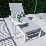 Milan Menzin w/Cushion  - Outdoor Sun Lounge