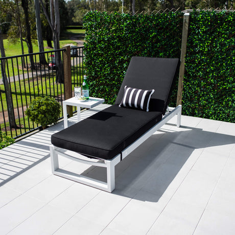 Milan Menzin w/Cushion  - Outdoor Sun Lounge