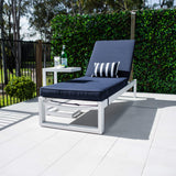 Milan Menzin w/Cushion  - Outdoor Sun Lounge