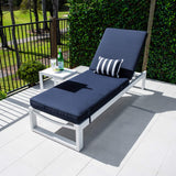Milan Menzin w/Cushion  - Outdoor Sun Lounge