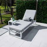 Milan Menzin w/Cushion  - Outdoor Sun Lounge