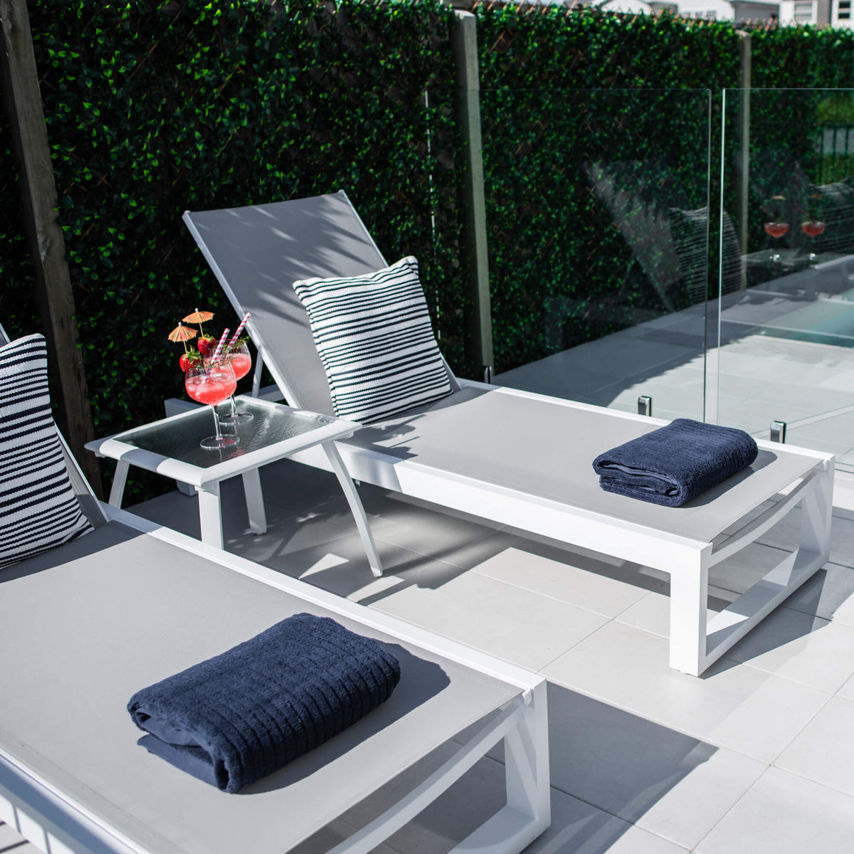Milan Shelby - 3pce - Outdoor Sun Lounge