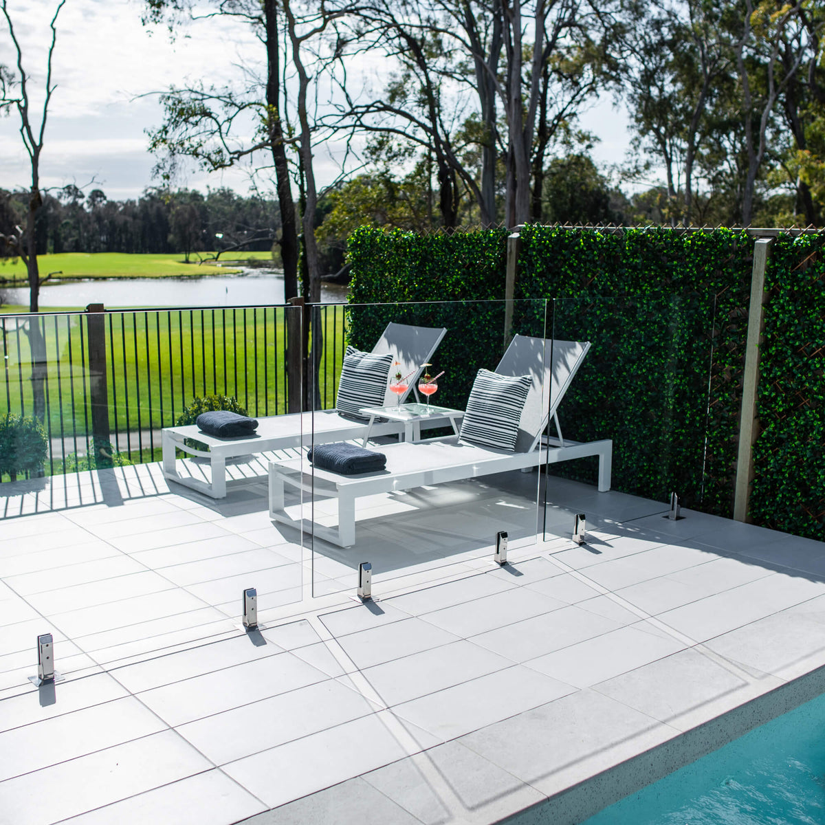 Milan Shelby - 3pce - Outdoor Sun Lounge