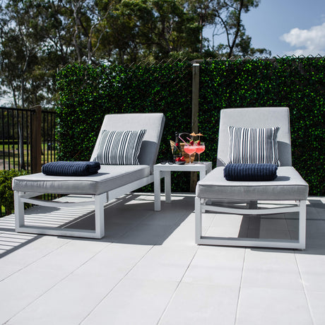 Milan Slat - 5pce - Outdoor Sun Lounge