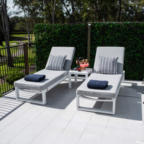 Milan Slat - 5pce - Outdoor Sun Lounge