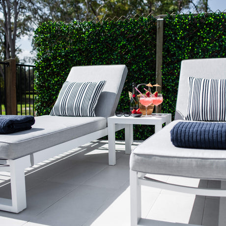 Milan Slat - 5pce - Outdoor Sun Lounge