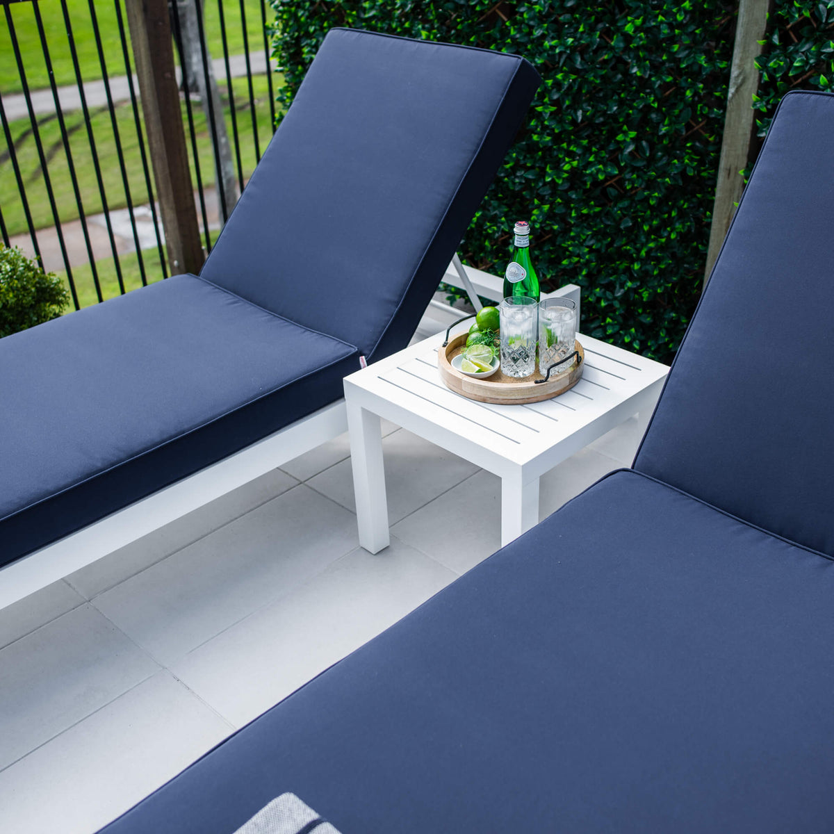 Milan Slat - 5pce - Outdoor Sun Lounge