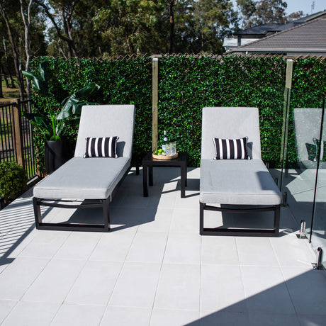 Milan Slat - 5pce - Outdoor Sun Lounge