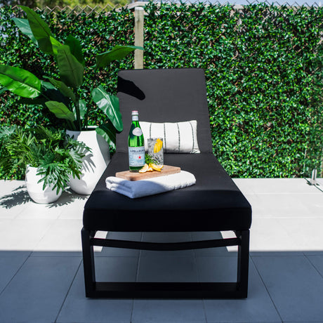 Milan w/Cushion  - Outdoor Sun Lounge