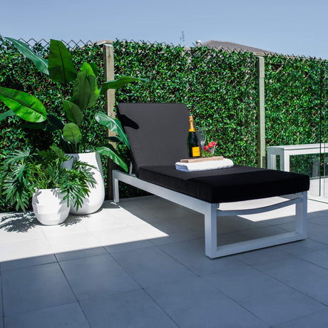 Milan w/Cushion  - Outdoor Sun Lounge