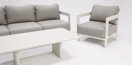 Liberty 4pc Lounge Setting - Cream